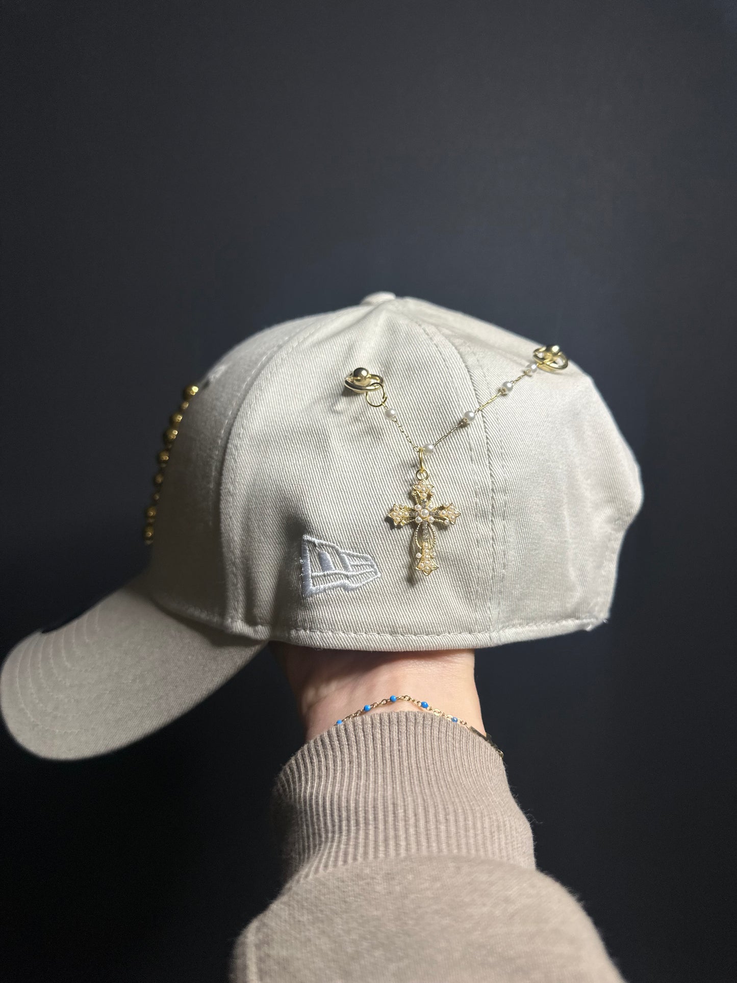 New era 9forty "GoldPearl"