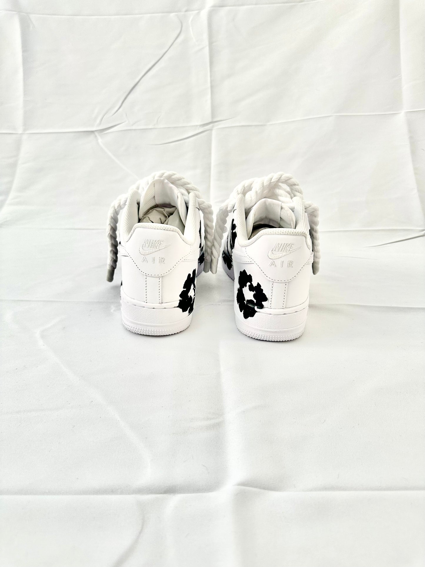 Nike Air Force 1 Rope Laces Flower Tears