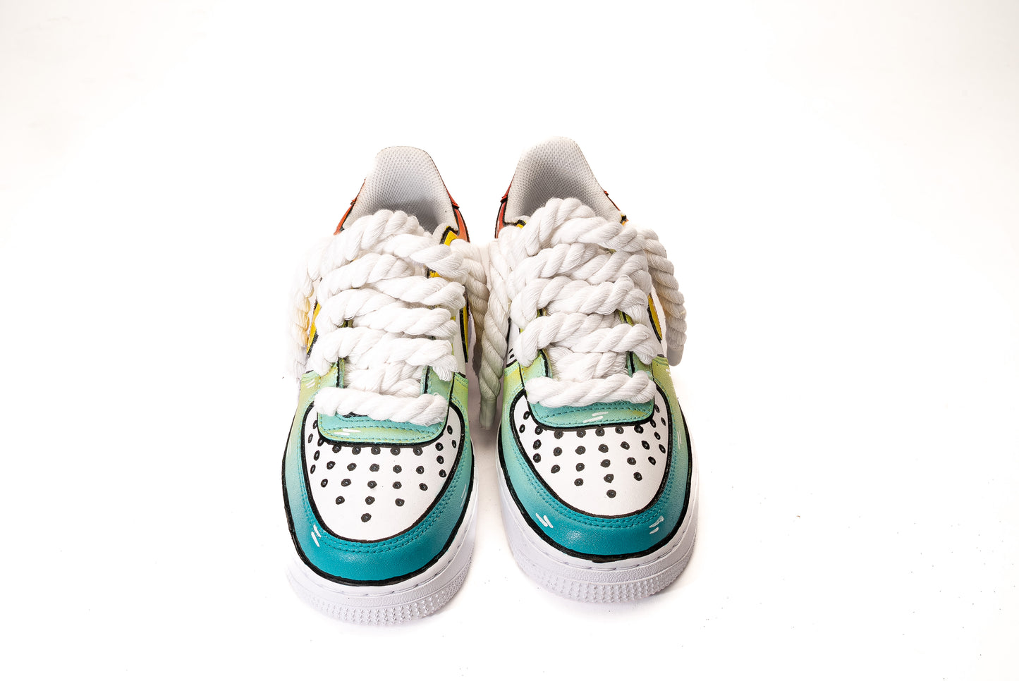 Nike Air Force 1 Rainbow Rope Laces