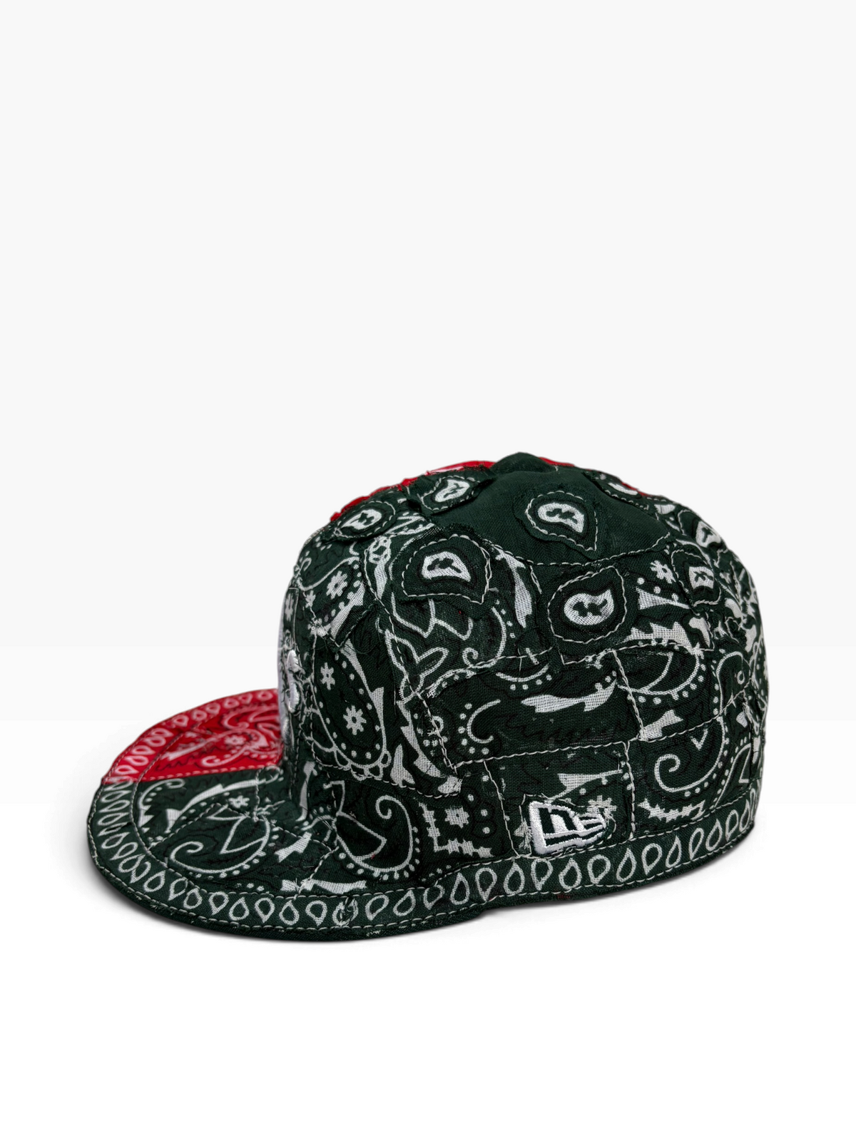 New era 59fifty "Black&RedPatches"