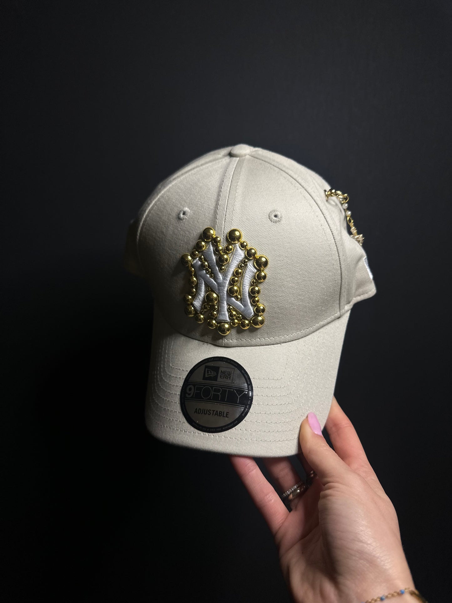 New era 9forty "GoldPearl"