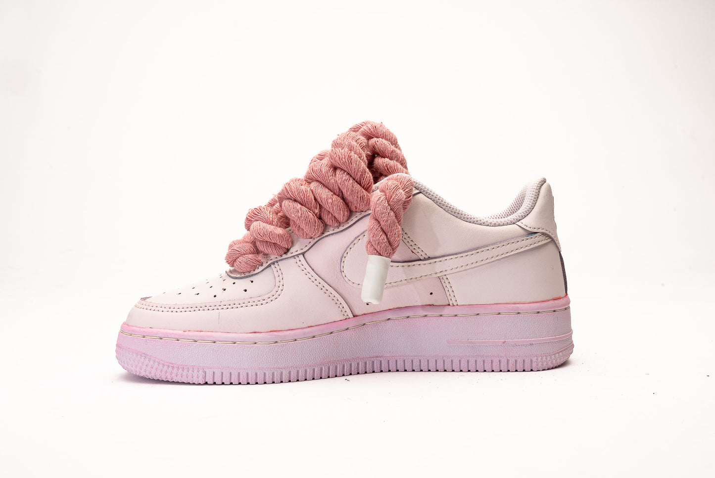 Nike Air Force 1 Pink Rope Laces