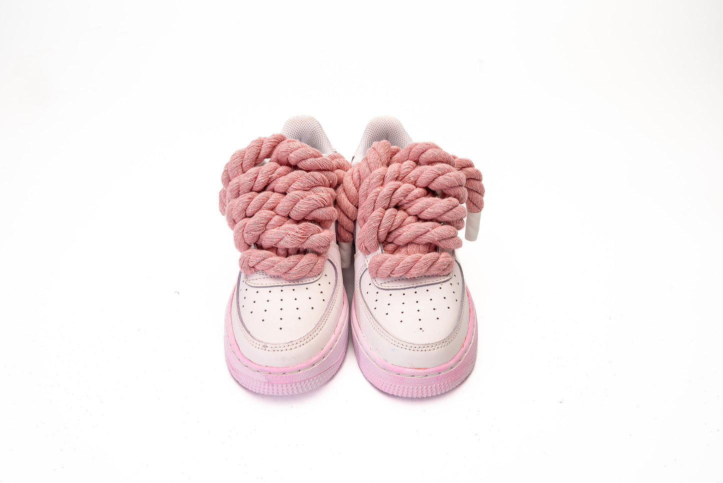 Nike Air Force 1 Pink Rope Laces