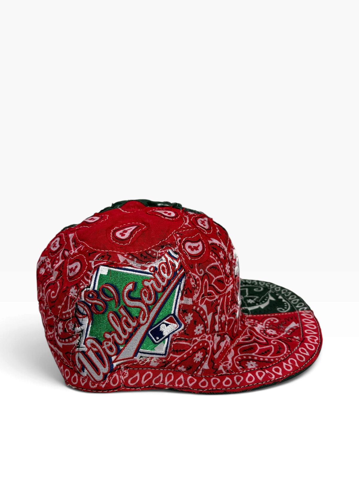 New era 59fifty "Black&RedPatches"